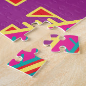 Puzzle Boho Chic : Ornement Ethnique Sans Seamless (Côté)