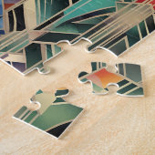 Puzzle Boho classique Jazzy géométrique Design élégant (Côté)