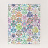 Puzzle Boho coloré Mandala Motif (Vertical)