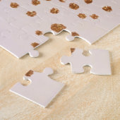 Puzzle Boho Dreamcatcher Pink Gold Floral Aquarelle (Côté)