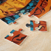 Puzzle Boho Feline Mandala (Côté)