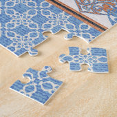 Puzzle Boho Floral Stripes : Ethnic Seamless Collection (Côté)