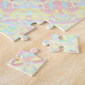 Puzzle Boho Hippie Trippy Super coloré Pastel Mandala (Côté)