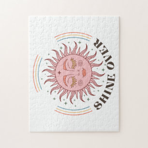 Puzzle Boho Retro Sun Shine