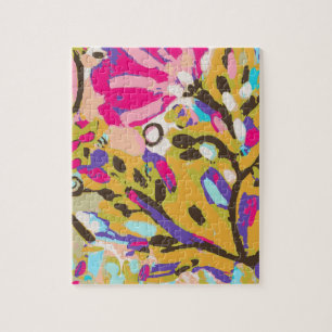 Puzzle Boho rose I floral