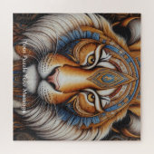 Puzzle Boho Tiger Mandala (Horizontal)