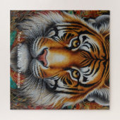Puzzle Boho Tiger Mandala (Horizontal)