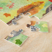 Puzzle Bois Animaux d'aquarelle (Côté)