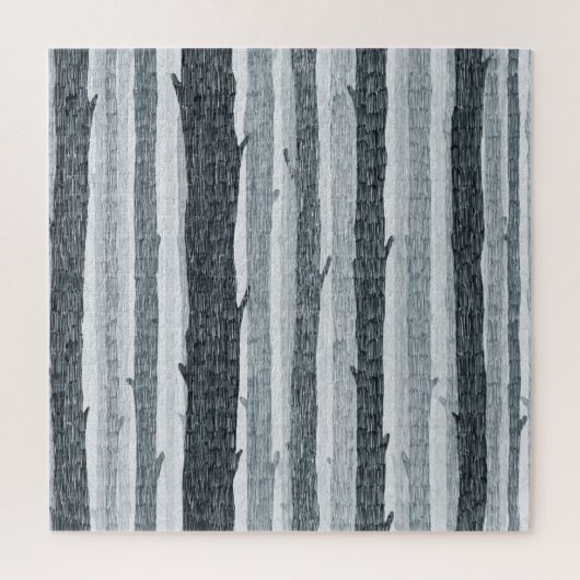 Puzzle Bois de bouleau, motif arrière - plan sans soudure (Vertical)