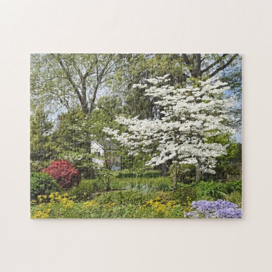 Puzzle Bois de chien en fleurs (Horizontal)