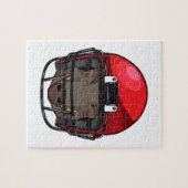 Puzzle Bois de football Sports (Horizontal)