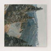 Puzzle Bois De Neige Le Long De L'Autoroute (Horizontal)