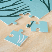 Puzzle Bois d'hiver : Vintage sans fil (Côté)