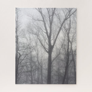 Puzzle Bois gris des arbres
