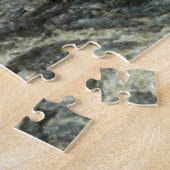 Puzzle Bois mort dans le Pacifique sous un ciel nuageux (Côté)