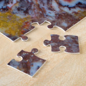 Puzzle Bois Pétrifié Brun (Côté)