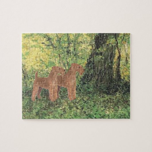 Puzzle Bois Verts (Horizontal)