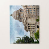 Puzzle Boise Capital Idaho. voeux de Noël (Vertical)