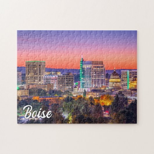 Puzzle Boise, Idaho, États-Unis (Horizontal)