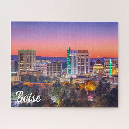 Puzzle Boise, Idaho, États-Unis (Horizontal)