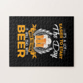 Puzzle Boisson De Bière Il Se Terminera Avec Bière (Horizontal)