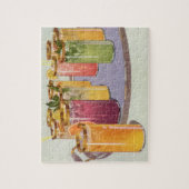 Puzzle Boissons Vintage, Boissons avec des glaçons sur un (Vertical)