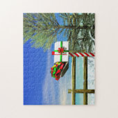 Puzzle Boîte aux lettres de Noël (Vertical)