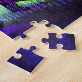 Puzzle Boîte de nuit futuriste de Cyberpunk (Côté)