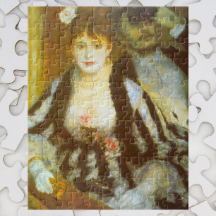 Puzzle Boîte de théâtre par Pierre Renoir, Art fin vintag