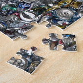 Puzzle Boîtes en aluminium étant Recyclées (Côté)