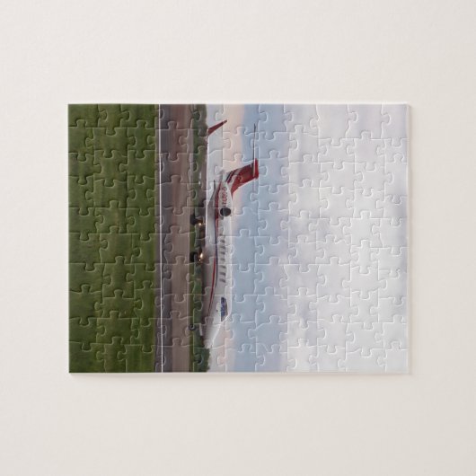 Puzzle Bombardier Lear Jet 45XR (Horizontal)