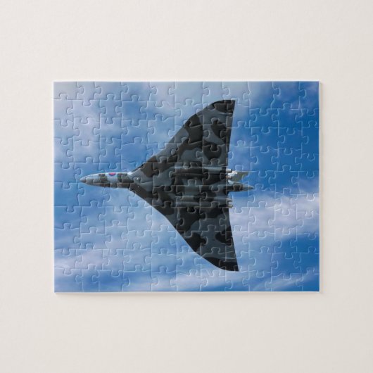 Puzzle Bombardier Vulcain en vol (Horizontal)