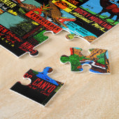 Puzzle Bombe vintage américaine de décalque de parcs (Côté)