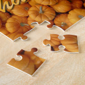 Puzzle Bon thanksgiving Citrouille (Côté)