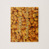 Puzzle Bon thanksgiving Citrouille (Vertical)