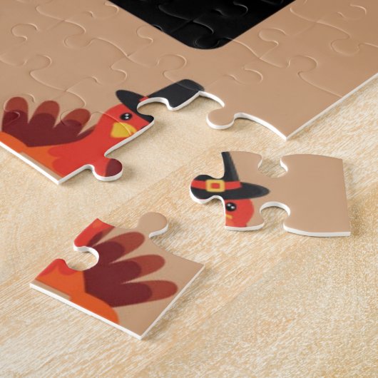 Puzzle bon thanksgiving : Rassembler (Côté)