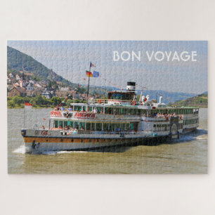 Puzzle Bon Voyage : Paddle steamer, Goethe, Allemagne