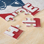 Puzzle Bonaire Scuba Diver - Blue Retro (Côté)