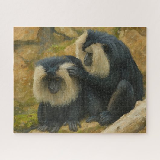 Puzzle Bond Macaque - Rituel Grooming (Horizontal)