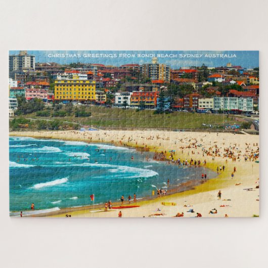 Puzzle Bondi Beach Sydney Jigsaw (Horizontal)