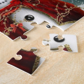 Puzzle Bonhomme de neige de Noël (Côté)