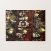 Puzzle Bonhomme de neige de Noël FUN Photo (Horizontal)