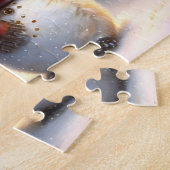 Puzzle Bonhommes de neige mignons (Côté)