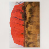 Puzzle Bonjour Anniversaire Ayers Rock Australie (Vertical)