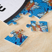 Puzzle BONJOUR D'ANNIVERSAIRE Personnalisé Comic Book Pop (Côté)