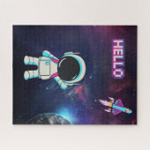 Puzzle "Bonjour de l'espace" (Horizontal)