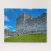 Puzzle Bonjour Noël Ross Castle Kerry Irlande Jig (Horizontal)