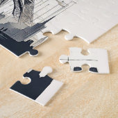 Puzzle Bonjour Paris coloré (Côté)
