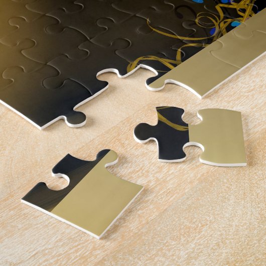 Puzzle Bonne année (Côté)