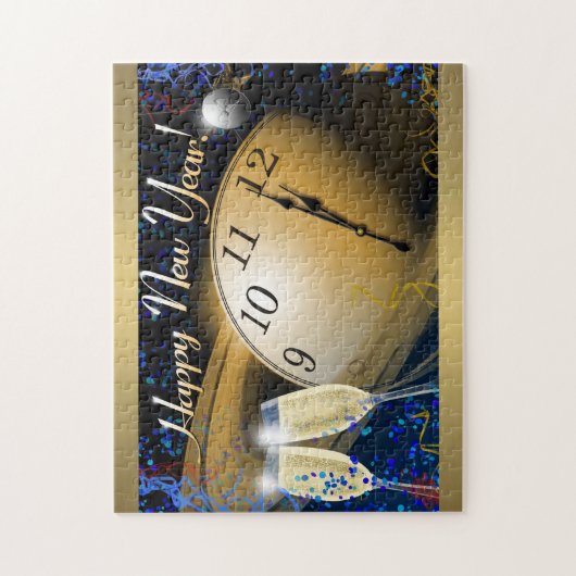 Puzzle Bonne année (Vertical)